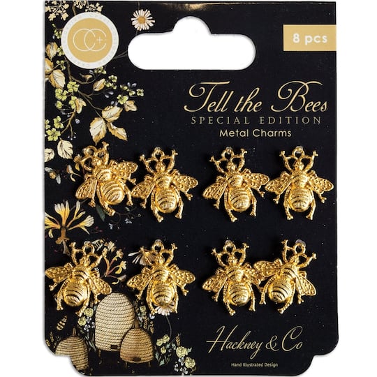 Craft Consortium Tell The Bees Metal Charms